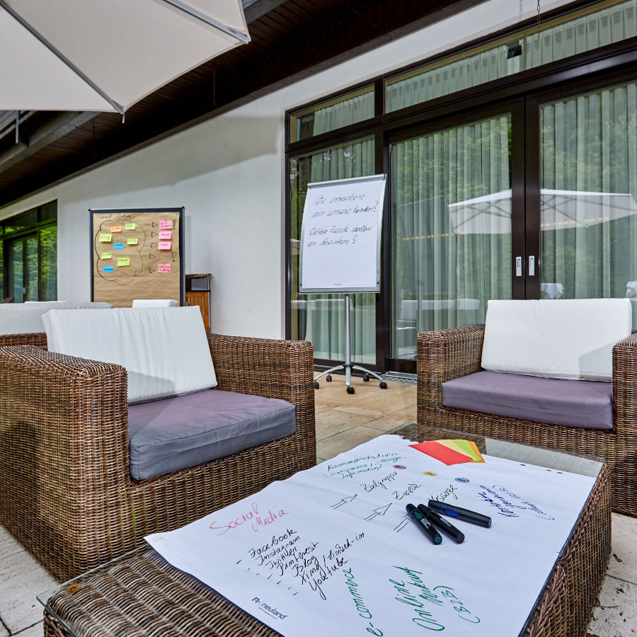 Meeting Lounge Patio: Not Just For Coffee Breaks